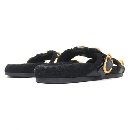 VALENTINO GARAVANI – Sandals – Leather Black – Pierpaolo Piccioli – 2021 – Size 39 – 100% Authentic SA Rank ✨ Excellent Pre-Owned