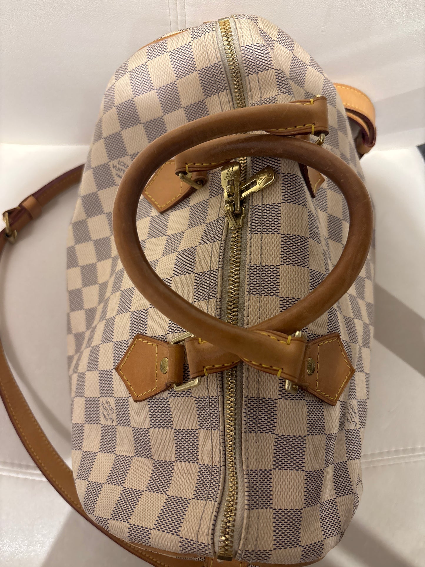 Louis Vuitton Damier Azur Canvas Speedy 30