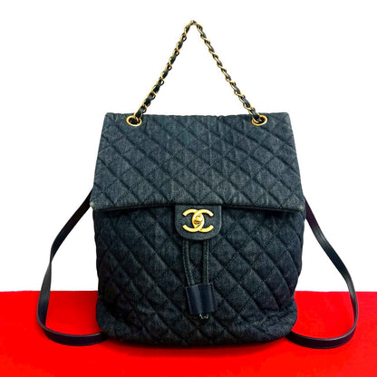 CHANEL – Backpack – Matelassée COCO Mark– Karl Lagerfeld – 2016 – 100% Authentic Pre-Owned✨ AB Rank Very Good