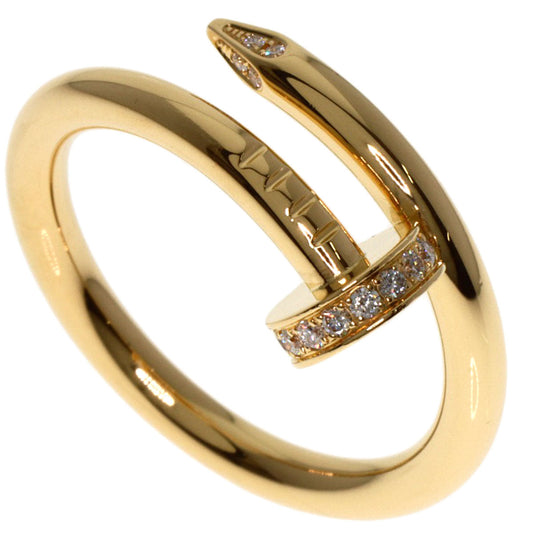 CARTIER Juste un Clou Classic Diamond Ring 18K Yellow Gold 100% Authentic Pre-Owned ✨ A Rank Excellent