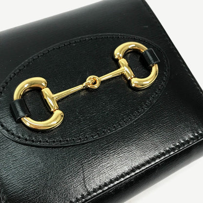 GUCCI – Folded Wallet – Horsebit 1955 by Aldo Gucci – 2000’s – 100% Authentic Pre-Owned ✨Excellent condition with minimal wear