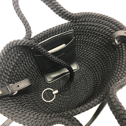 Balenciaga Ibiza Small Basket in Black Nylon & Lambskin – Designed by Demna, 2020s, 100% Authentic Pre-Owned ✨Near-New Condition