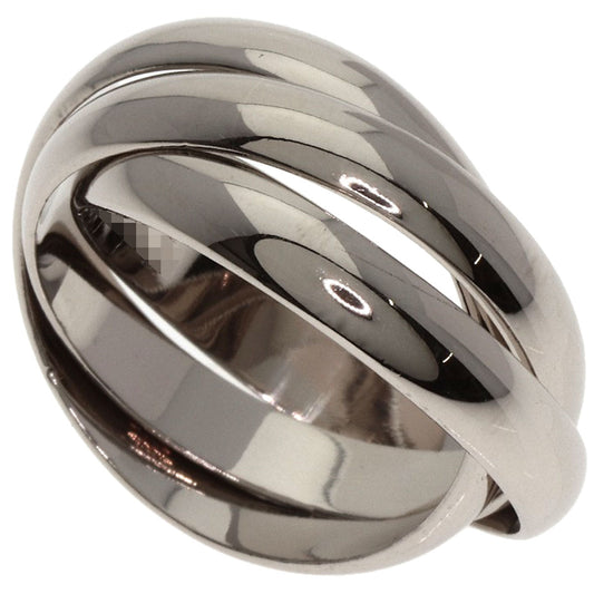 CARTIER – Trinity Ring #52 – 18K White Gold – Women – 100% Authentic ✨Excellent Pre-Owned Condition