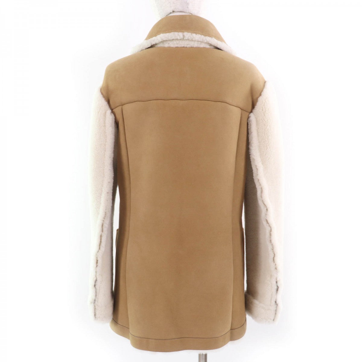 Christian Dior – Mouton Jacket – Beige Lambskin Shearling –