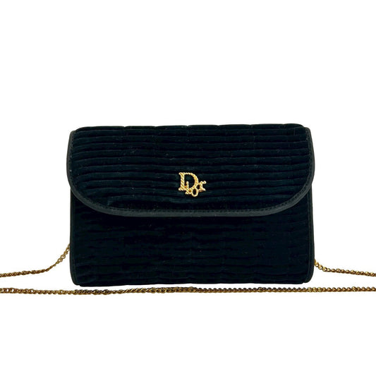 DIOR – Logo Metal Shoulder Bag –