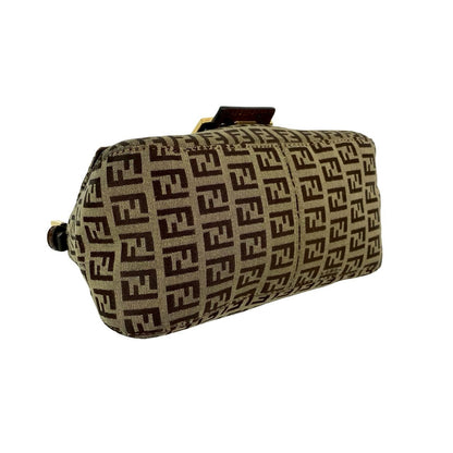 FENDI Mamma Bucket Zucchino FF Pattern by Silvia Venturini Fendi Early 2000s 100% Authentic      Pre-Owned ✨