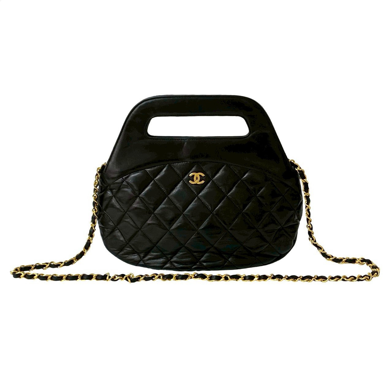 CHANEL Matelassée COCO Mark – 1st 🥇 Series – Karl Lagerfeld Era – 1989–1991 – 100% Authentic ✨Very good Pre-Owned vintage condition