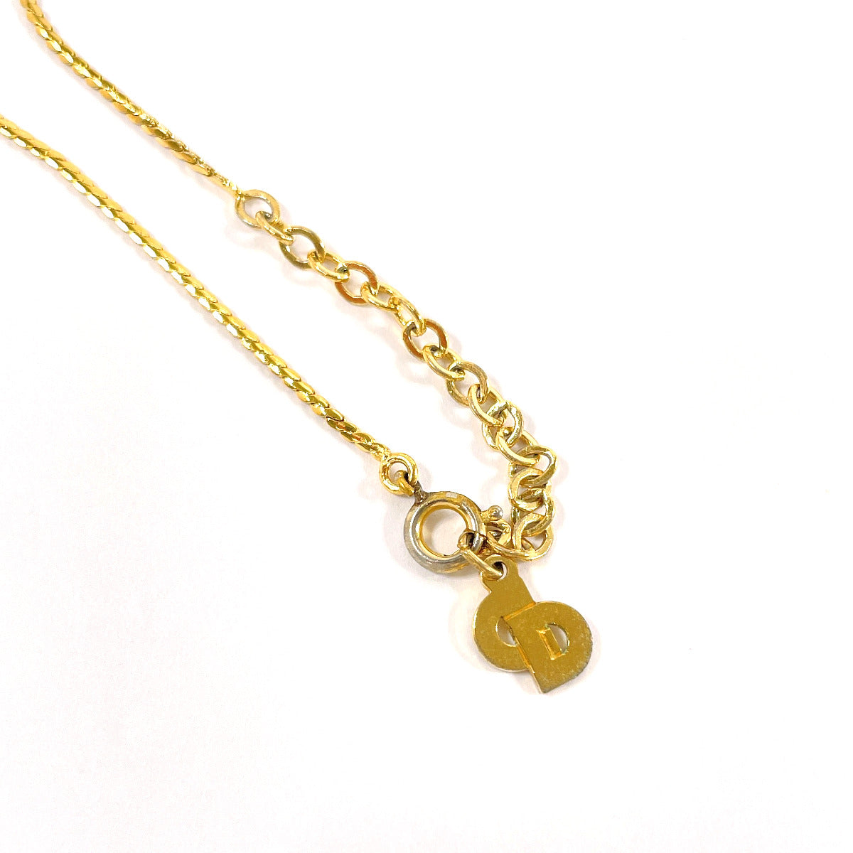 Christian Dior            Vintage V-Shaped Pendant Necklace John Galliano Era  100% Authentic     Pre-Owned ✨ Beautiful Vintage Condition