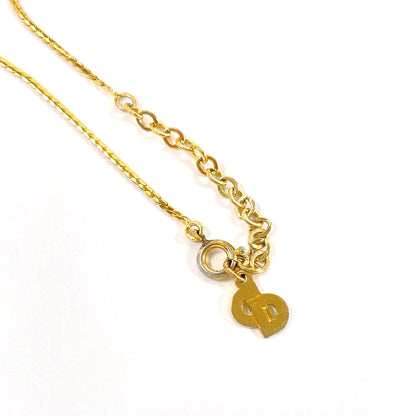 Christian Dior            Vintage V-Shaped Pendant Necklace John Galliano Era  100% Authentic     Pre-Owned ✨ Beautiful Vintage Condition