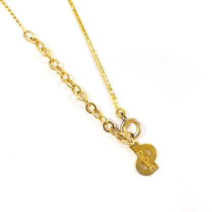 Christian Dior            Vintage V-Shaped Pendant Necklace John Galliano Era  100% Authentic     Pre-Owned ✨ Beautiful Vintage Condition