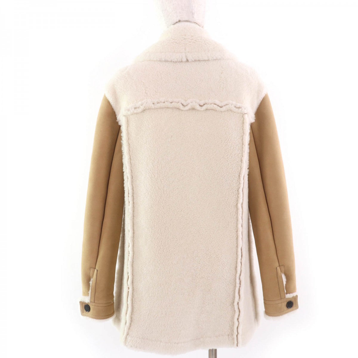 Christian Dior – Mouton Jacket – Beige Lambskin Shearling –