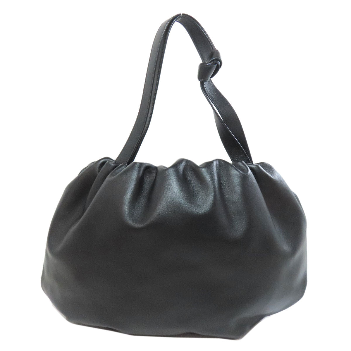 Bottega Veneta Vintage Drawstring Bag Calfskin Black | Tomas Maier Era circa 2015 | 100% Authentic Pre-Owned ✨gentle signs of wear