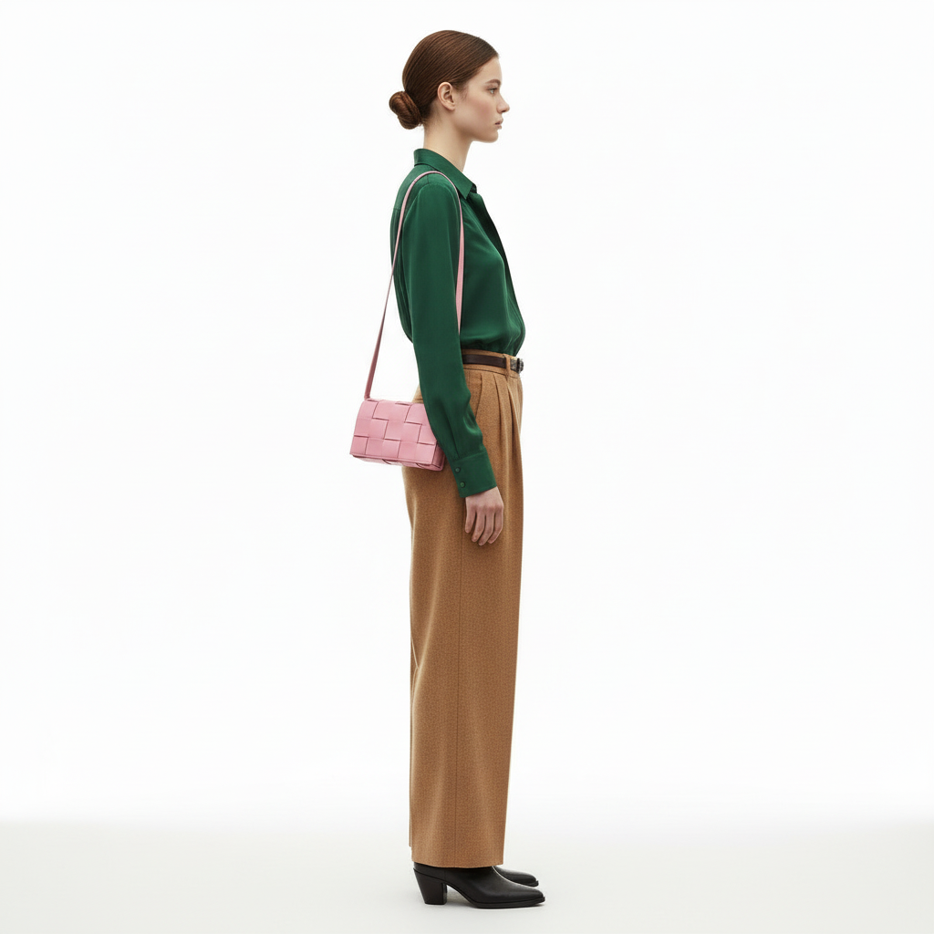 Bottega Veneta Cassette Bag in Pink Nappa Leather –