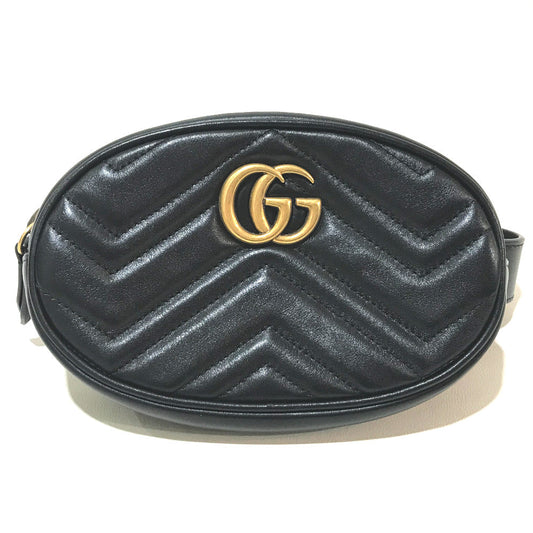 GUCCI – GG Marmont Quilted Waist Sling Bag – by Alessandro Michele – 2018 – 100% Authentic Pre-Owned✨ Excellent, like new