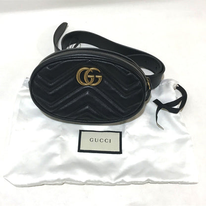 GUCCI – GG Marmont Quilted Waist Sling Bag – by Alessandro Michele – 2018 – 100% Authentic Pre-Owned✨ Excellent, like new