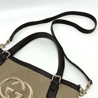 GUCCI  GG Logo tote by Frida Giannini – 2000’s – 100% Authentic Pre-Owned ✨Excellent condition with light wear