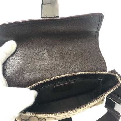 GUCCI GG Canvas Waist Sling by Tom Ford Late 1990’s / Early 2000’s – 100% Authentic Pre-Owned ✨Excellent condition with light signs of use