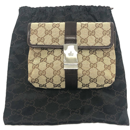 GUCCI GG Canvas Waist Sling by Tom Ford Late 1990’s / Early 2000’s – 100% Authentic Pre-Owned ✨Excellent condition with light signs of use