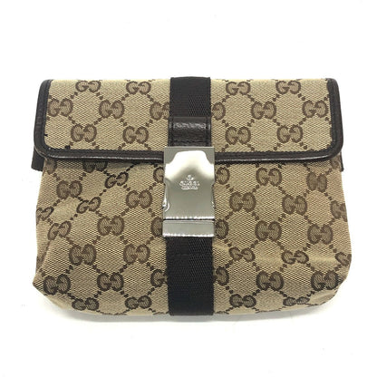 GUCCI GG Canvas Waist Sling by Tom Ford Late 1990’s / Early 2000’s – 100% Authentic Pre-Owned ✨Excellent condition with light signs of use