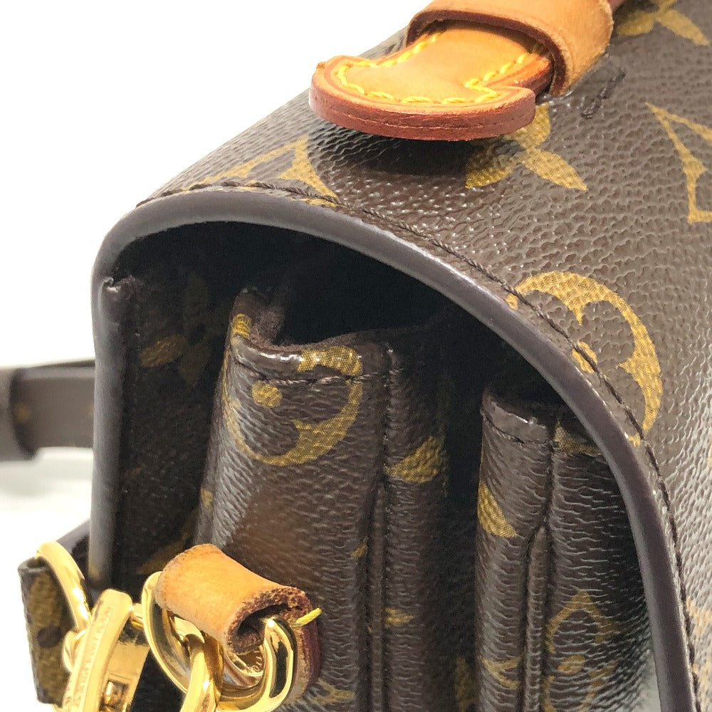 LOUIS VUITTON – Pochette Métis MM  by Nicolas Ghesquière 2014 – 100% Authentic ✨Very Good Pre-Owned Condition