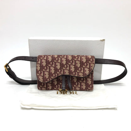 Christian Dior     Saddle Belt Pouch    by John Galliano Era Early 2000s – 100% Authentic Pre-Owned ✨Very Good Vintage Condition