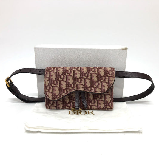 Christian Dior     Saddle Belt Pouch    by John Galliano Era Early 2000s – 100% Authentic Pre-Owned ✨Very Good Vintage Condition