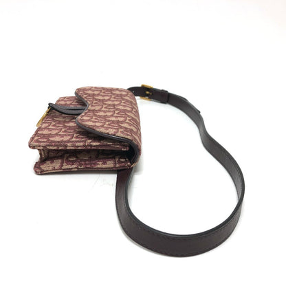 Christian Dior     Saddle Belt Pouch    by John Galliano Era Early 2000s – 100% Authentic Pre-Owned ✨Very Good Vintage Condition