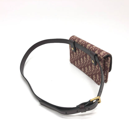 Christian Dior     Saddle Belt Pouch    by John Galliano Era Early 2000s – 100% Authentic Pre-Owned ✨Very Good Vintage Condition