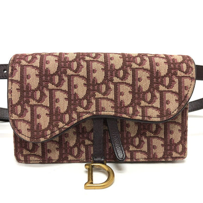 Christian Dior     Saddle Belt Pouch    by John Galliano Era Early 2000s – 100% Authentic Pre-Owned ✨Very Good Vintage Condition