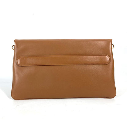 Dior Brown Clutch Dior double Médium 100% authentic       Pre owned ✨Near New✨ Condition
