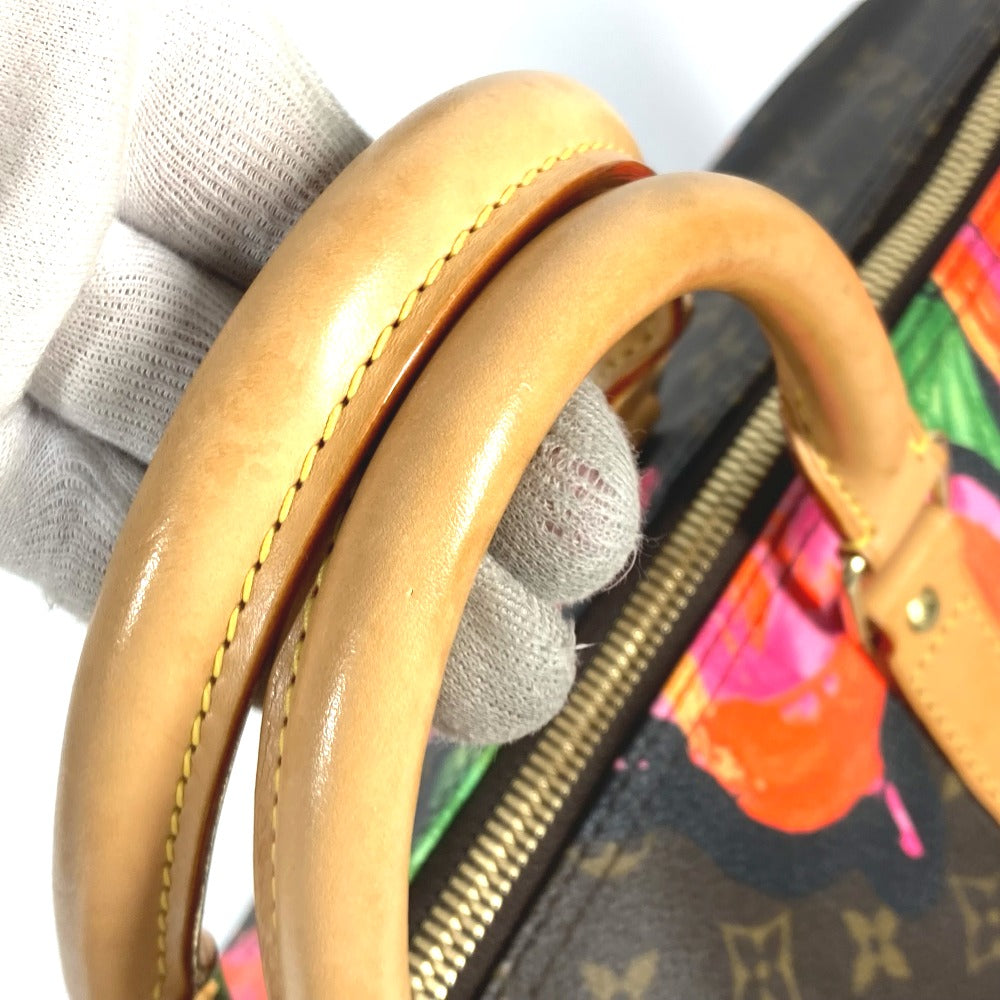 LOUIS VUITTON Keepall 50 Boston Duffel Bag – Limited Edition Monogram Rose by Stephen Sprouse – Pre-Owned, 100% authentic AB Rank ✨Excellent Pre-Owned