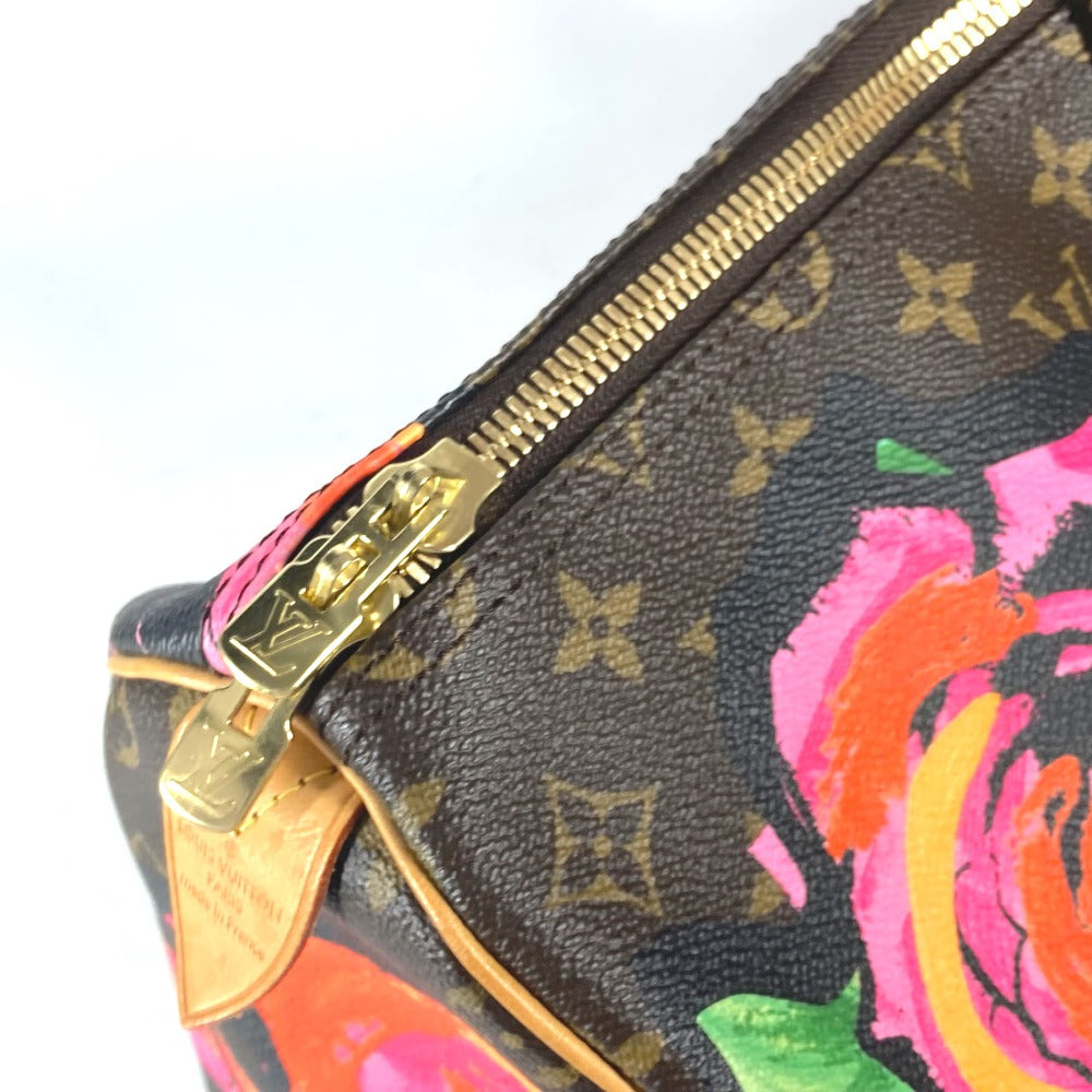 LOUIS VUITTON Keepall 50 Boston Duffel Bag – Limited Edition Monogram Rose by Stephen Sprouse – Pre-Owned, 100% authentic AB Rank ✨Excellent Pre-Owned