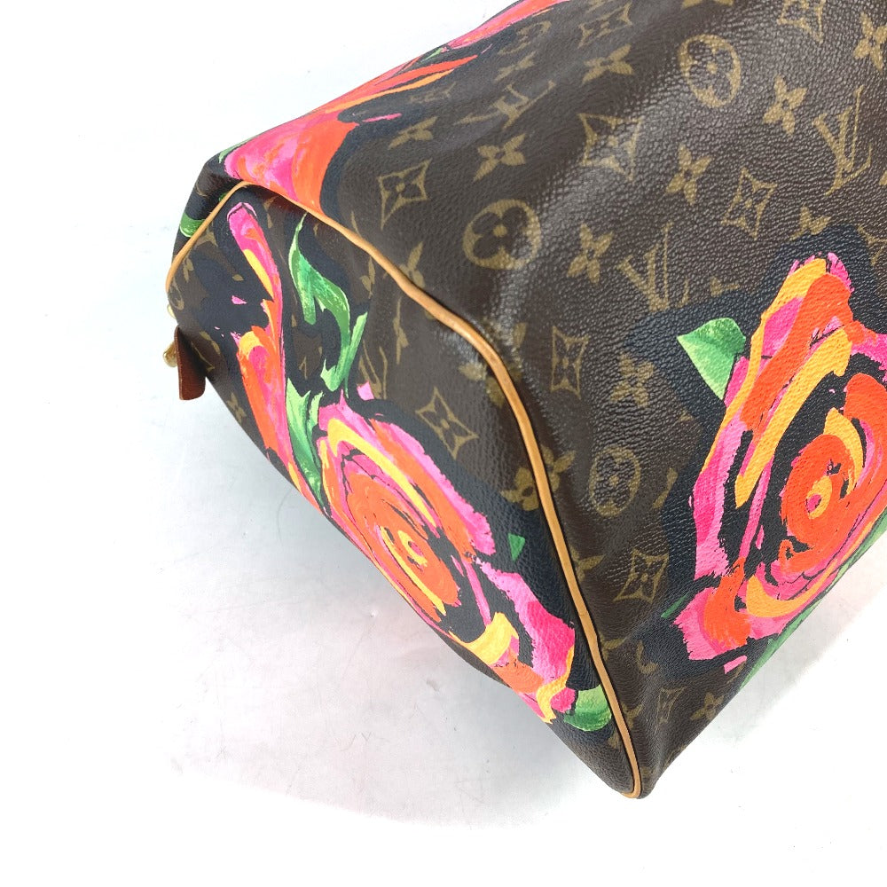 LOUIS VUITTON Keepall 50 Boston Duffel Bag – Limited Edition Monogram Rose by Stephen Sprouse – Pre-Owned, 100% authentic AB Rank ✨Excellent Pre-Owned