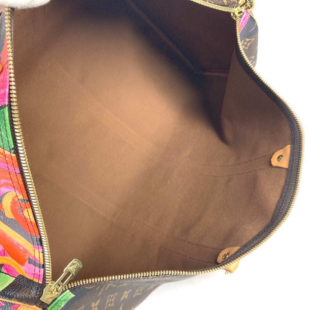 LOUIS VUITTON Keepall 50 Boston Duffel Bag – Limited Edition Monogram Rose by Stephen Sprouse – Pre-Owned, 100% authentic AB Rank ✨Excellent Pre-Owned
