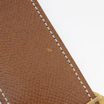 HERMÈS Boxcalf & Courchevel Belt with Horse Medallion Buckle 100% Authentic ✨Excellent Pre-Owned