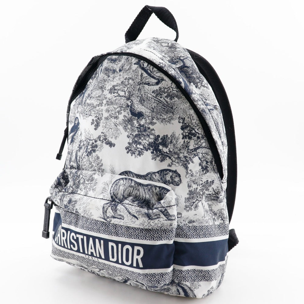 CHRISTIAN DIOR – Toile de Jouy Small Backpack –– 100% Authentic ✨Good Pre-Owned Conditionn