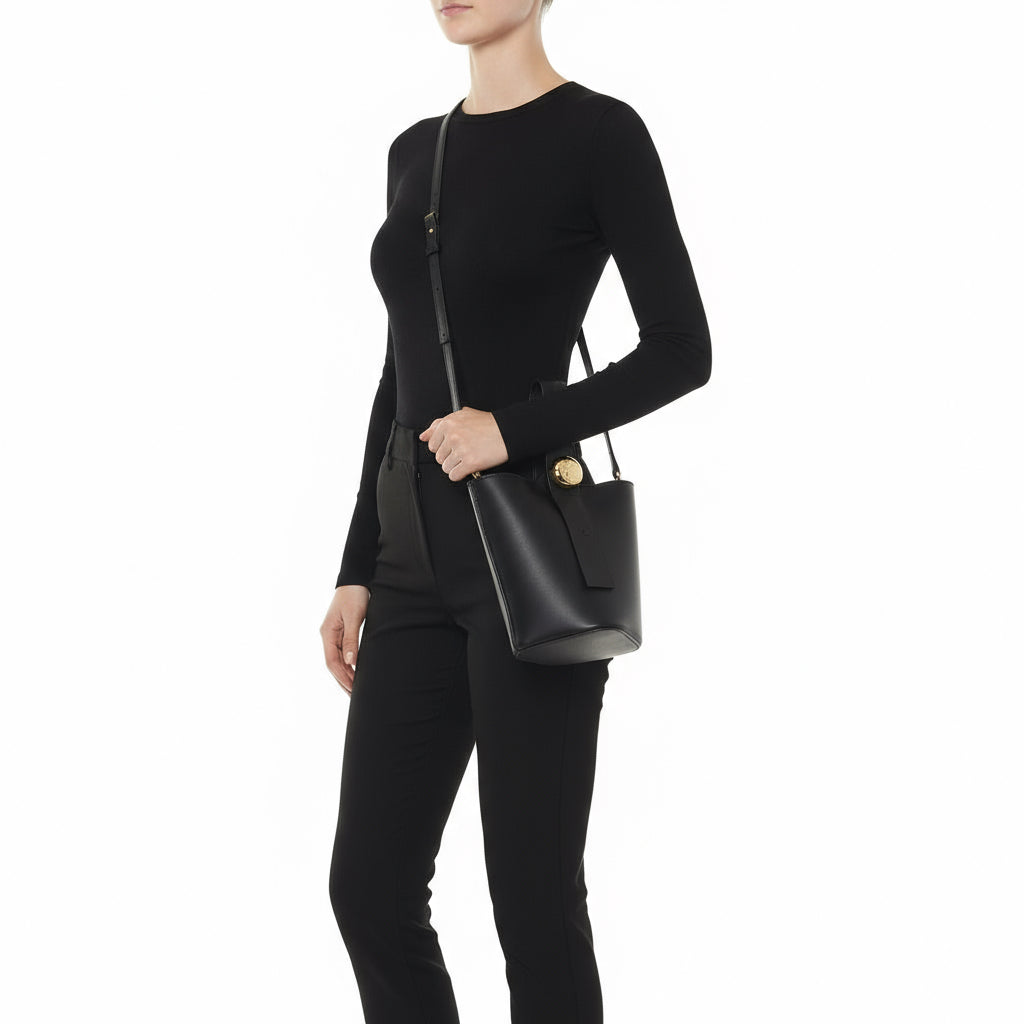 Loewe – Pebble Bucket Bag Mini 100% Authentic