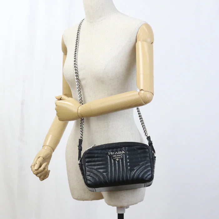 PRADA – Diagram Chain Bag – Miuccia Prada – 2018 – 100% Authentic Pre-Owned