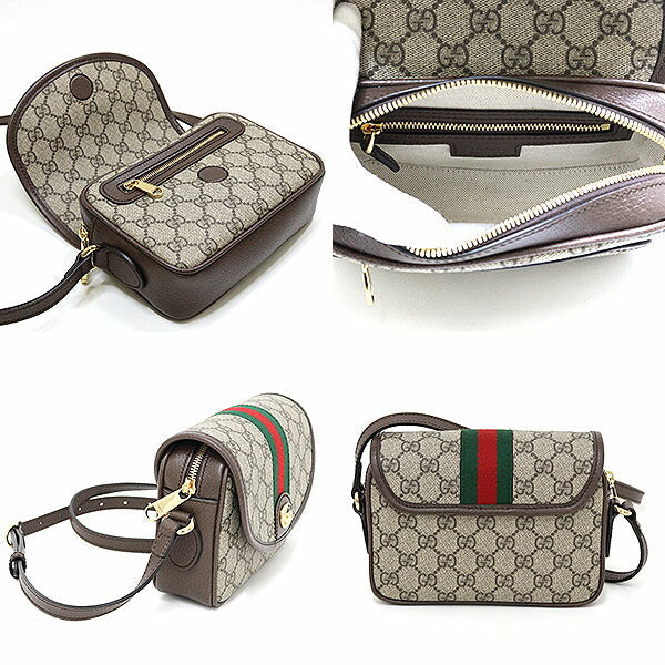 GUCCI – Ophidia GG Mini Shoulder Bag Beige GG Supreme Canvas