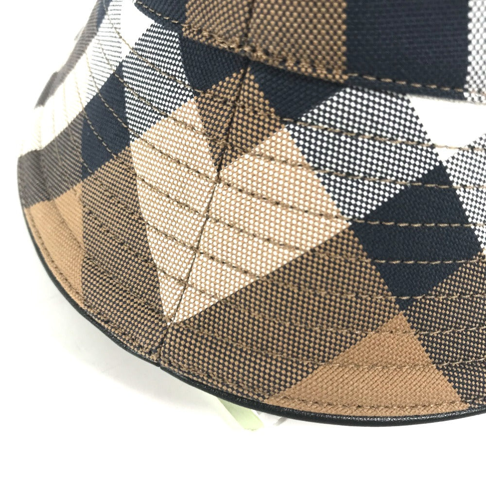 BURBERRY  Check Hat – Beige Cotton – size Small
