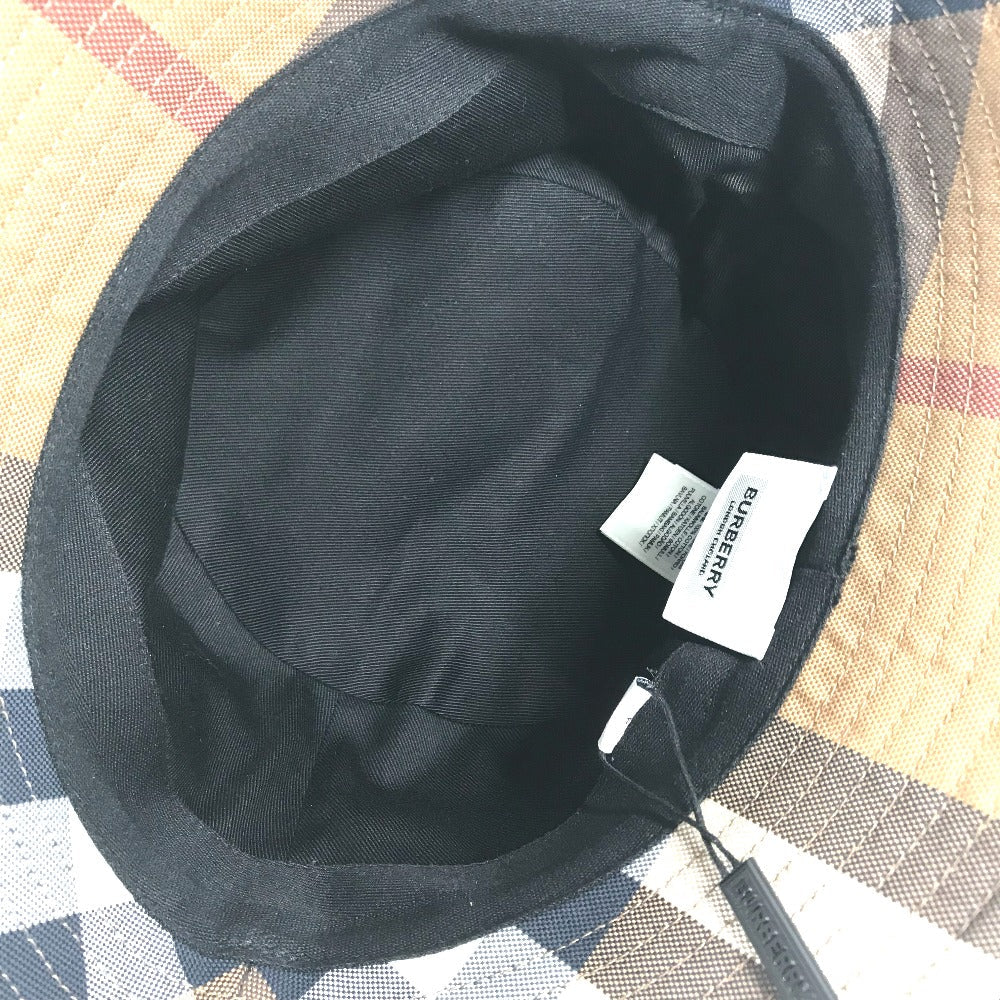 BURBERRY  Check Hat – Beige Cotton – size Small