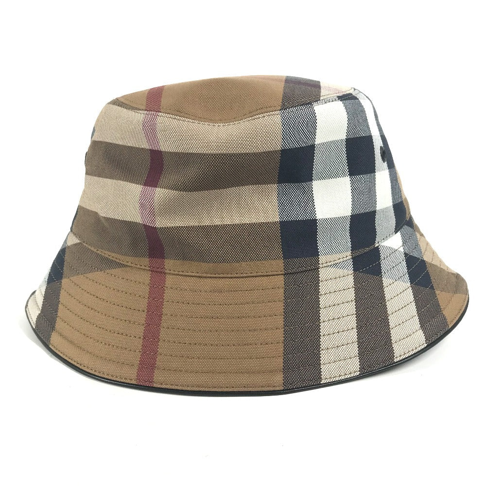 BURBERRY  Check Hat – Beige Cotton – size Small