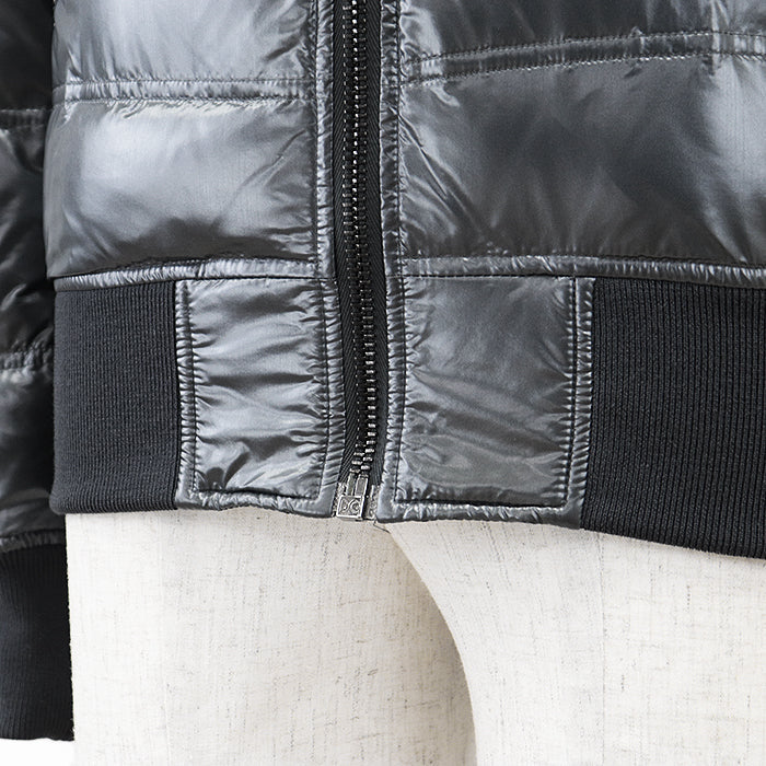 DOLCE & GABBANA – Gray Nylon Jacket – Men’s Size 46