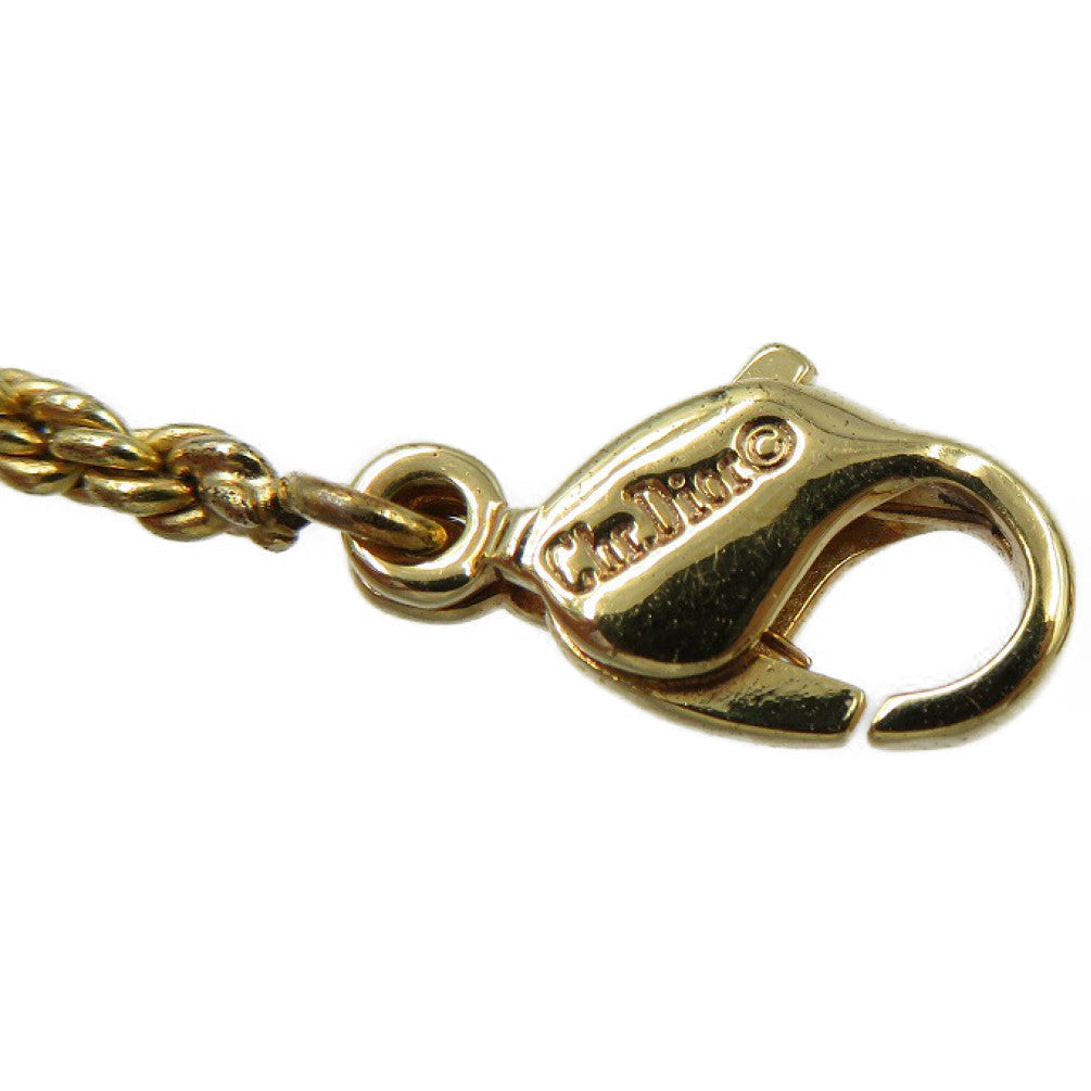 CHRISTIAN DIOR – Blue Swarovski Crystal Necklace –