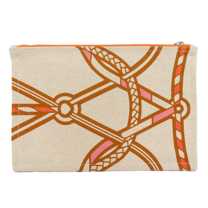 HERMÈS – Accessory Pouch – Maison Hermès – 100% Authentic ✨Excellent Pre-Owned