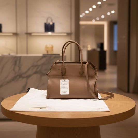 THE ROW – Soft Margaux 12 & Brown Calf Leather