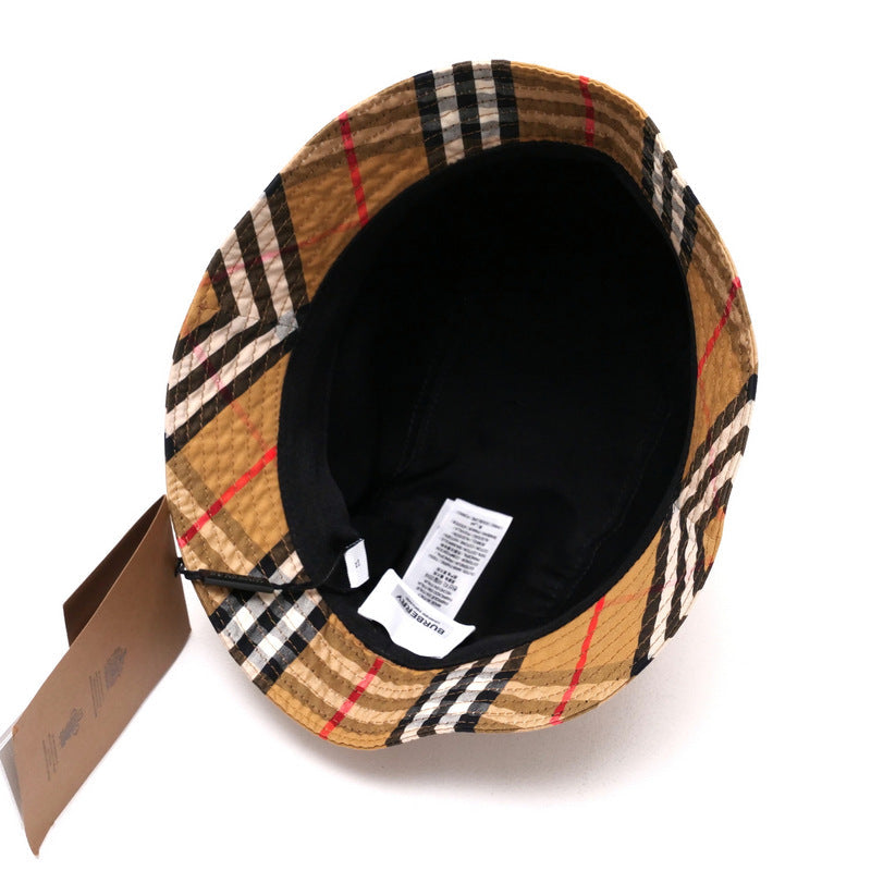 BURBERRY – Nova Check Cotton Hat – Multicolor – Size S kids –