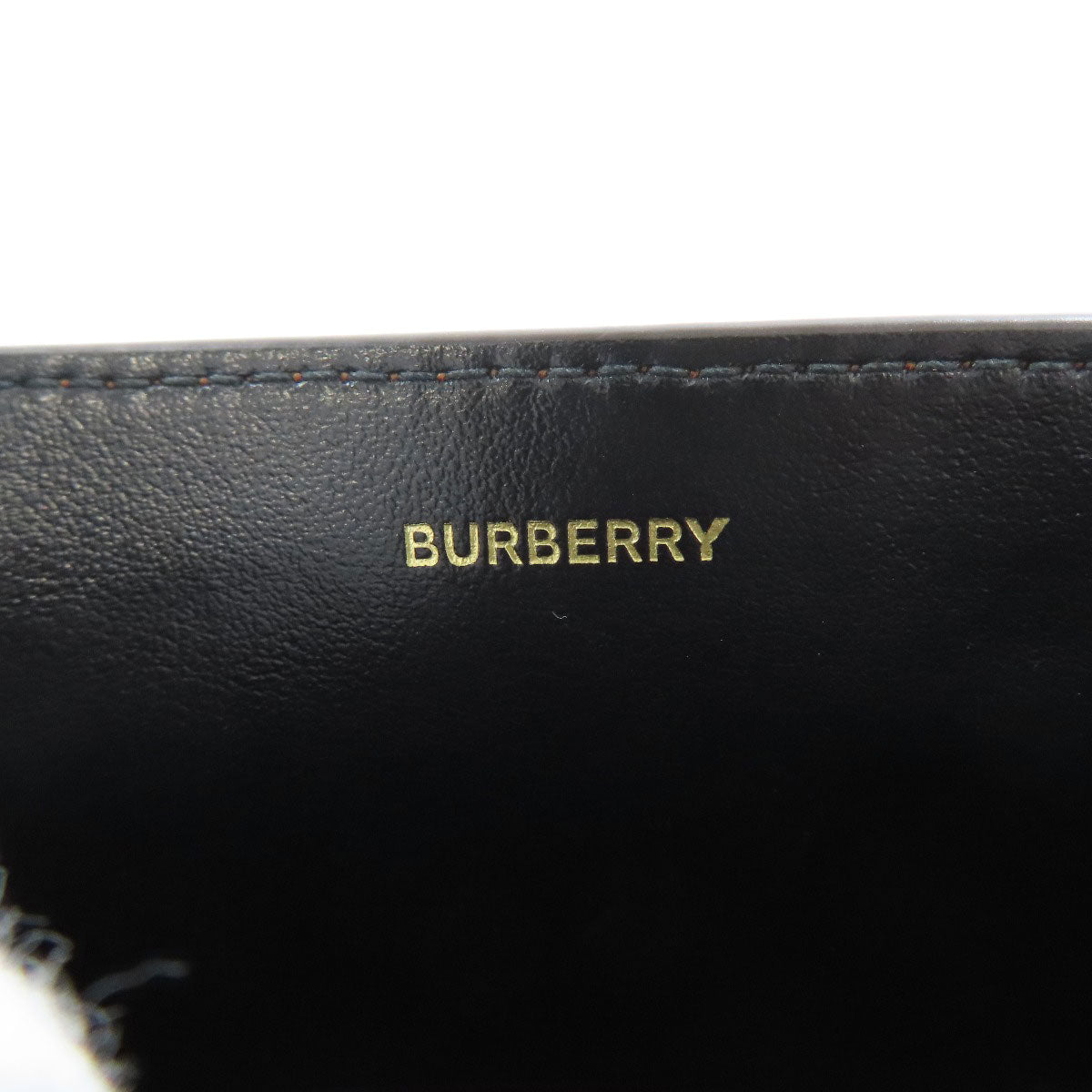 BURBERRY – Bifold Wallet – Brown Logo pvc