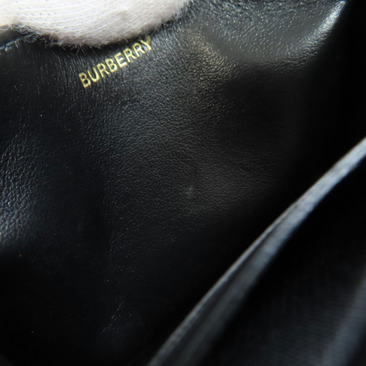 BURBERRY – Bifold Wallet – Brown Logo pvc