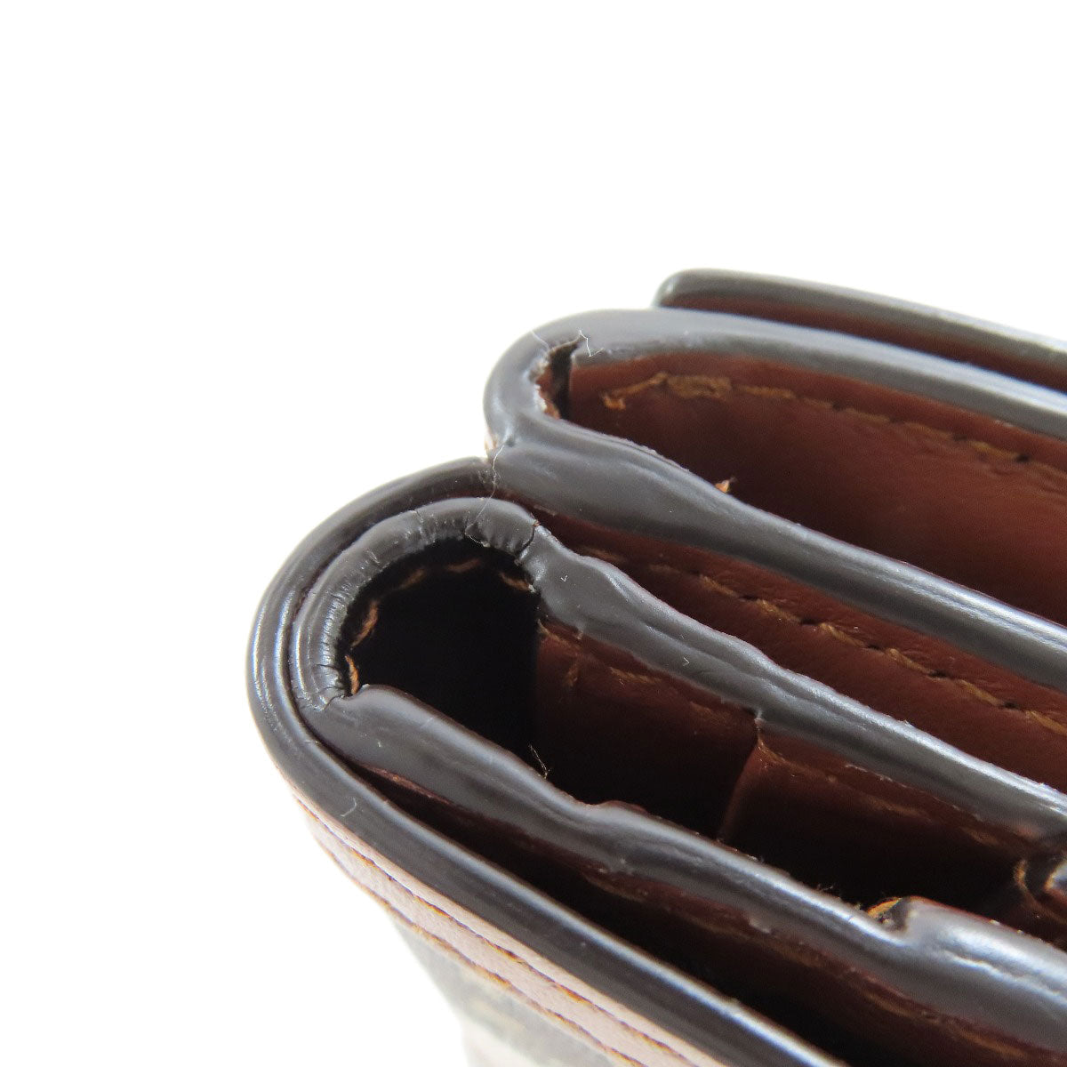 BURBERRY – Bifold Wallet – Brown Logo pvc